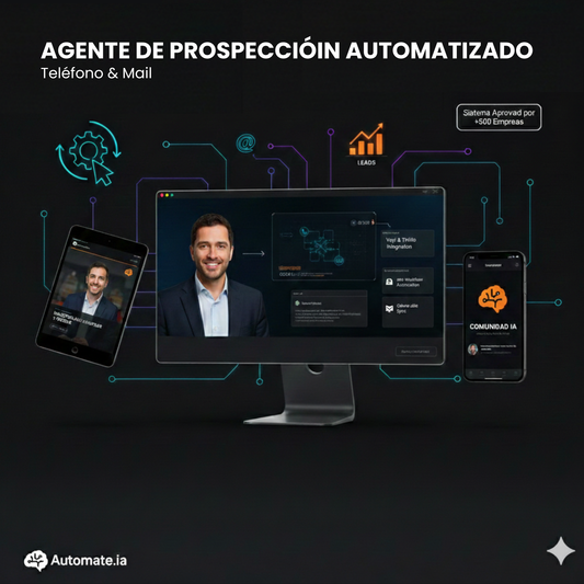 Agente de prospección telefónica / email