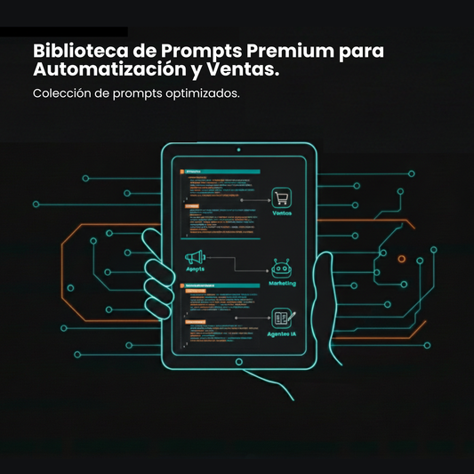 Biblioteca de Prompts Premium para Automatización y Ventas